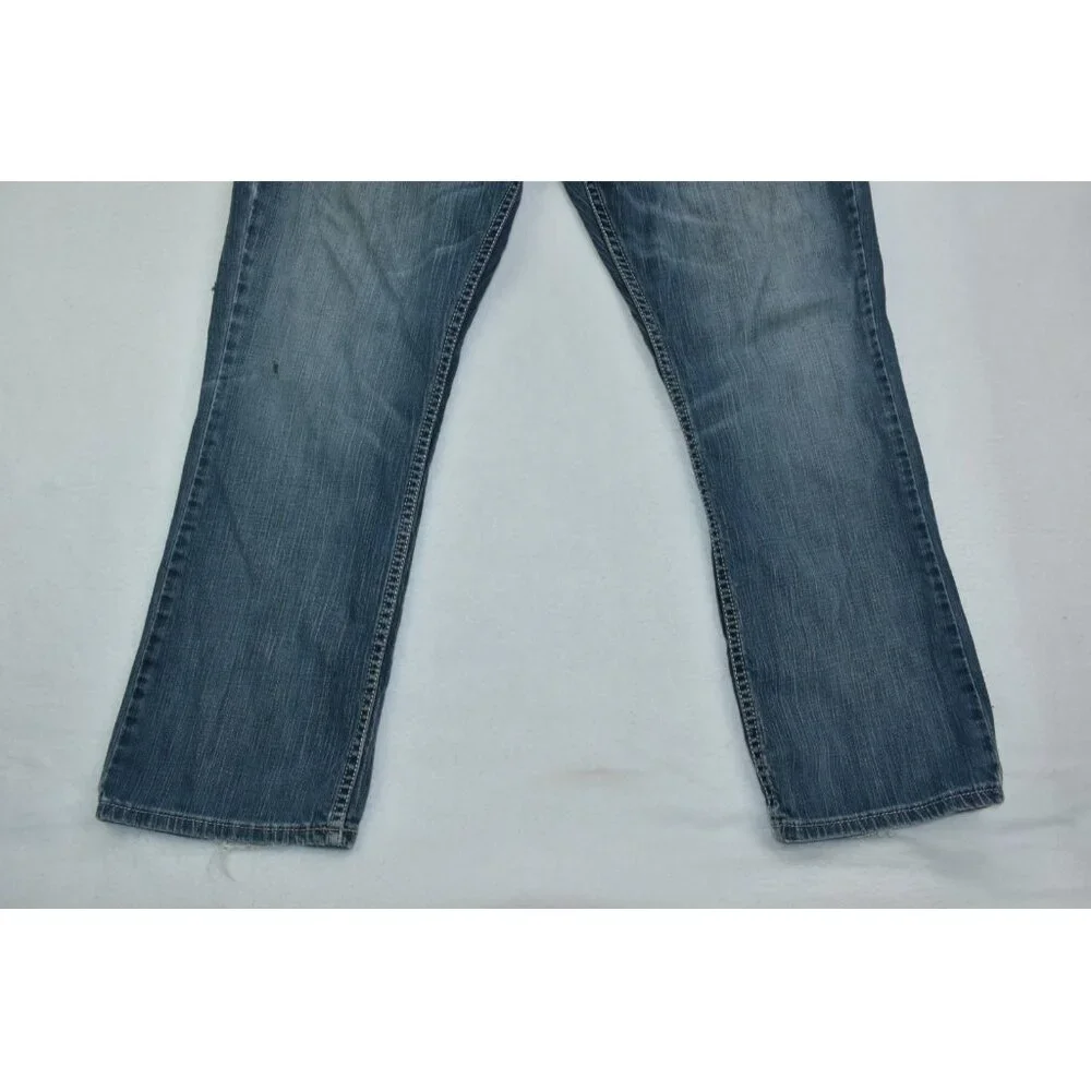 Wrangler 20X Jeans Men’s 38x32 Blue Vintage Boot Cut Denim Cowboy Style 42 Flaws - Picture 9 of 16